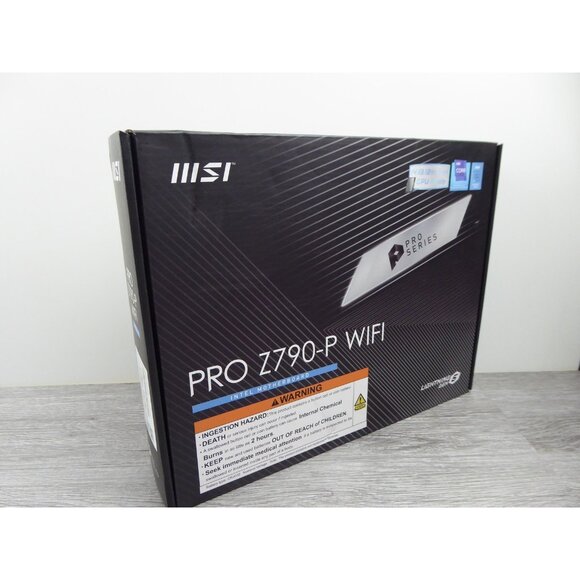 MSI PRO Z790-P WIFI Motherboard LGA1700 DDR5 ATX WiFi 6E PCIe 5.0 2.5G LAN Intel - Picture 1 of 5